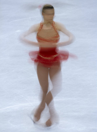 Spinning skater